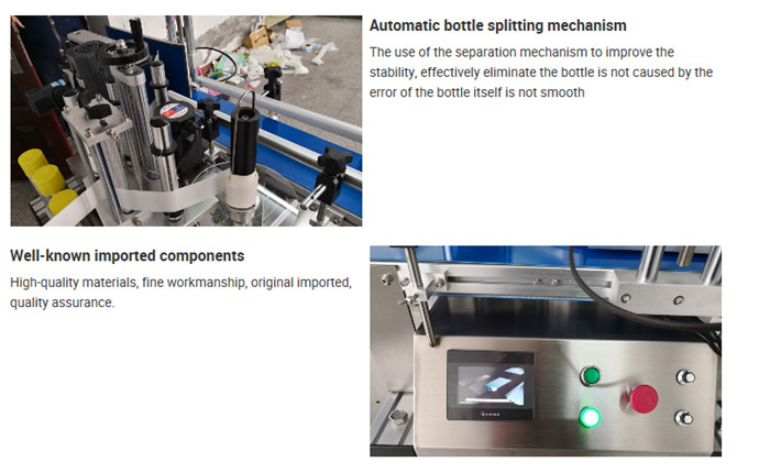 Подробная информация об автоматической настольной этикетировочной машине для бутылок